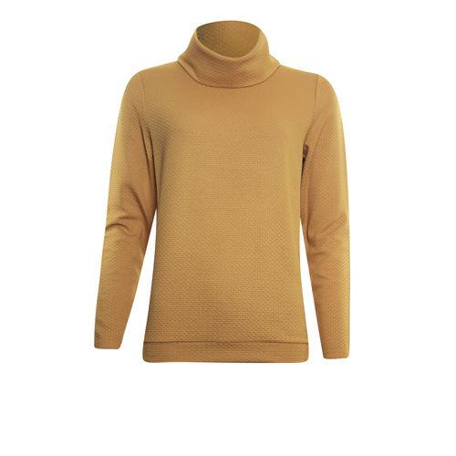 Roberto Sarto ladieswear t-shirts & tops - blouson with rollcollar. available in size 38,42,44,46,48 (yellow)