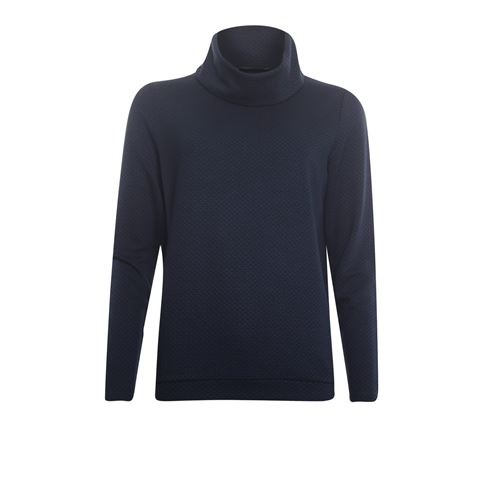 Roberto Sarto ladieswear t-shirts & tops - blouson with rollcollar. available in size  (blue)