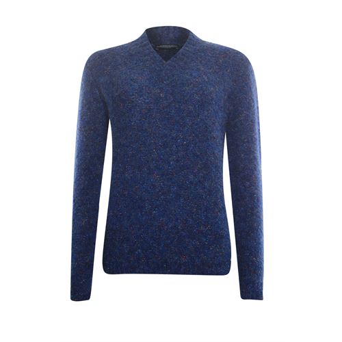 Roberto Sarto ladieswear pullovers & vests - pullover v-neck. available in size  (blue)