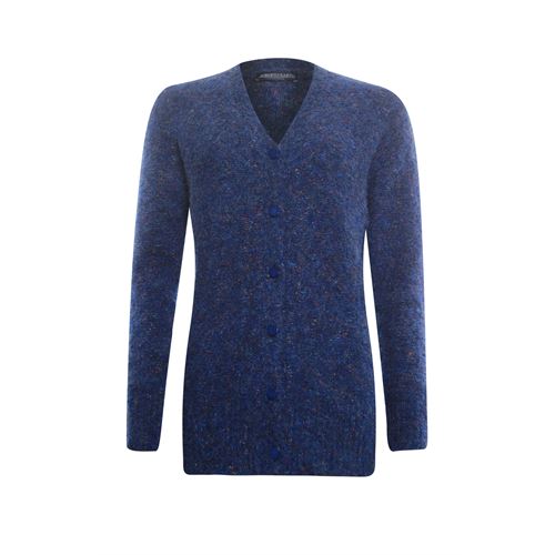 Roberto Sarto ladieswear pullovers & vests - cardigan with v-neck. available in size  (blue)