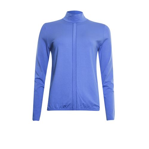 Roberto Sarto dameskleding t-shirts & tops - blouson met turtlekraag. beschikbaar in maat 44,46 (blauw)