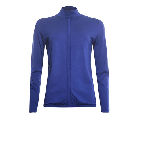 Roberto Sarto dameskleding t-shirts & tops - blouson met turtlekraag. beschikbaar in maat 40,42,44 (blauw)