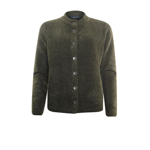 Roberto Sarto ladieswear pullovers & vests - cardigan turtle. available in size  (olive)