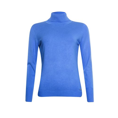 Roberto Sarto ladieswear pullovers & vests - pullover with roll-collar. available in size 48 (blue)