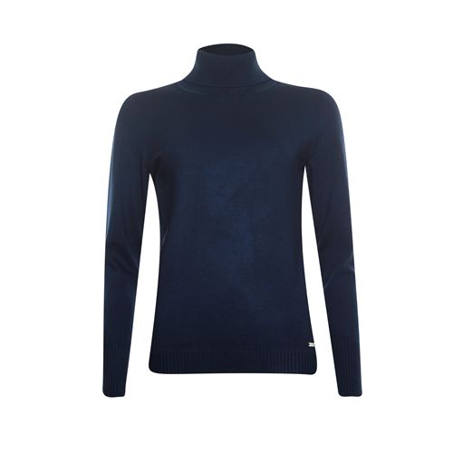Roberto Sarto ladieswear pullovers & vests - pullover with roll-collar. available in size 38,40,42,44,46,48 (blue)