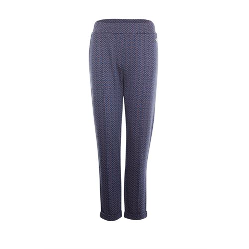 Anotherwoman dameskleding broeken - broek met print. mix  (blauw)