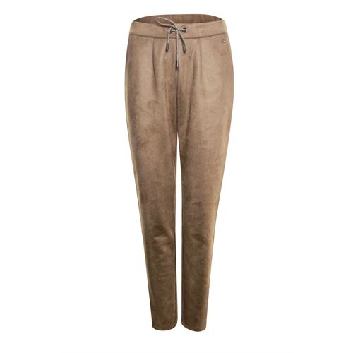 Poools ladieswear trousers - pant scuba. available in size 36,38,40,42,44,46 (brown)