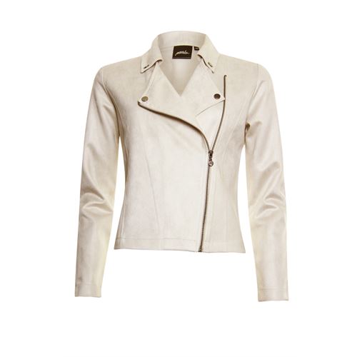 Poools ladieswear coats & jackets - jacket scuba. available in size 36,38,40,42,44,46 (off-white)