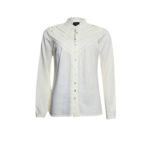 Poools dameskleding blouses & tunieken - blouse pleads. beschikbaar in maat 40 (ecru)