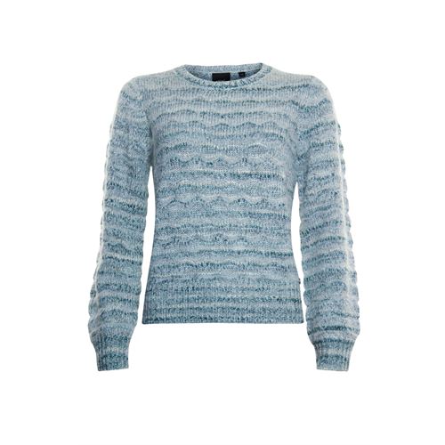 Poools dameskleding truien & vesten - sweater meerkleurig. mix 40,42,44,46 (groen)