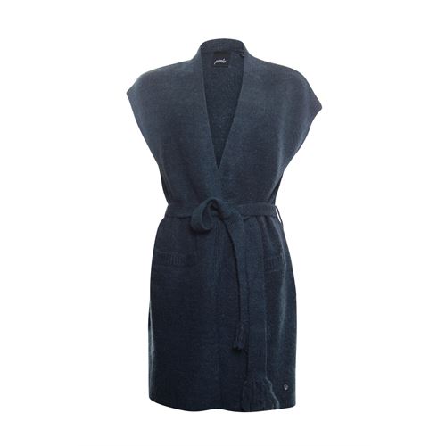 Poools ladieswear pullovers & vests - cardigan sleeveless. available in size  (blue)