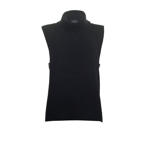 Poools dameskleding truien & vesten - pullover sleeveless. mix 36,38 (zwart)