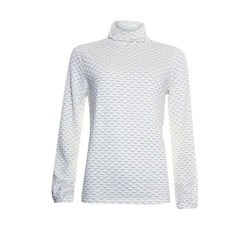 Anotherwoman ladieswear t-shirts & tops - t-shirt turtleneck. available in size 36,38,40,42,44,46 (off-white)