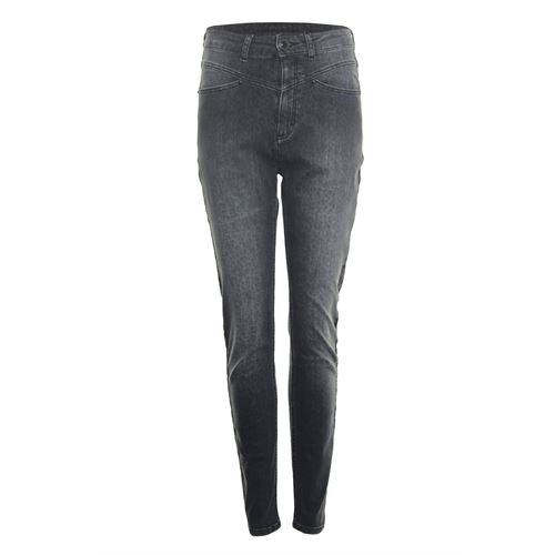 Poools dameskleding broeken - jeans print. beschikbaar in maat 36,38,40,42,44 (zwart)