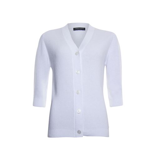 Roberto Sarto ladieswear pullovers & vests - cardigan with v-neck. available in size 38,40,42,44,46,48 (white)