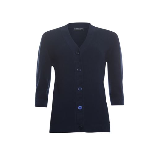 Roberto Sarto dameskleding truien & vesten - vest met v-hals. beschikbaar in maat 38,42,44,46 (blauw)