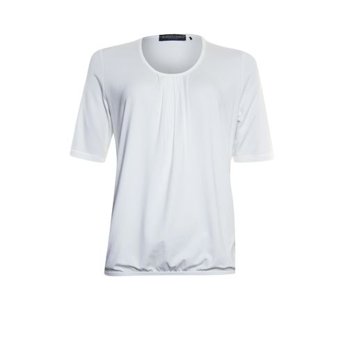 Roberto Sarto ladieswear t-shirts & tops - blouson t-shirt with o-neck. available in size  (off-white)
