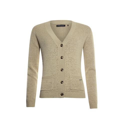 Roberto Sarto dameskleding truien & vesten - vest v-hals. beschikbaar in maat 38,40,42,44,46,48 (bruin)