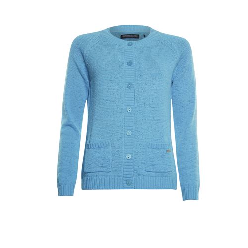 Roberto Sarto ladieswear pullovers & vests - cardigan o-neck. available in size 42 (blue)