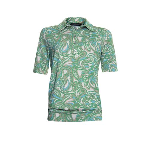 Roberto Sarto dameskleding t-shirts & tops - blouson t-shirt polo. beschikbaar in maat  (multicolor)