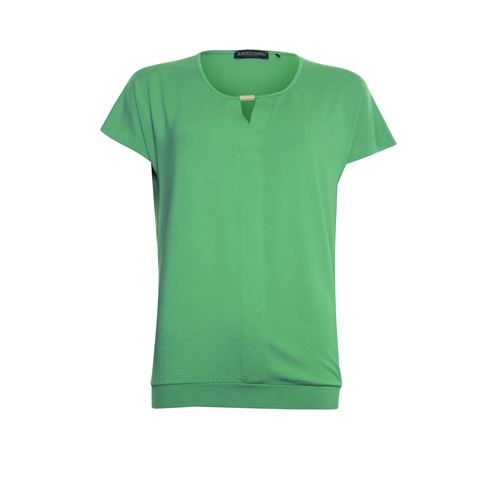 Roberto Sarto dameskleding t-shirts & tops - blouson t-shirt ronde hals. beschikbaar in maat 42 (groen)