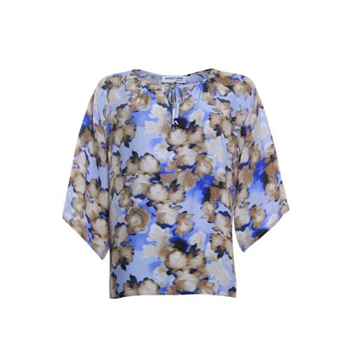 Anotherwoman dameskleding blouses & tunieken - blouse met wijde mouwen. beschikbaar in maat 38,40 (multicolor)
