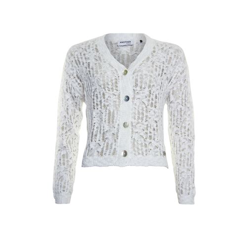 Anotherwoman dameskleding truien & vesten - vest v-hals. mix 36,38,40,42 (wit)