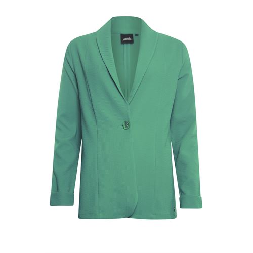 Poools dameskleding jassen & blazers - jasje structure. beschikbaar in maat 36,38,40,42,44,46 (groen)