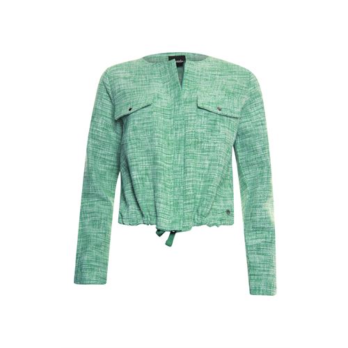 Poools dameskleding jassen & blazers - jasje. beschikbaar in maat 36,38,40,42,44,46 (groen)