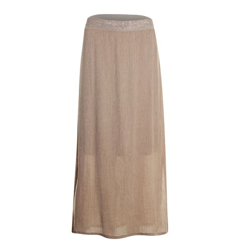 Poools dameskleding rokken - skirt. beschikbaar in maat 36,38,40,42,44,46 (ecru)