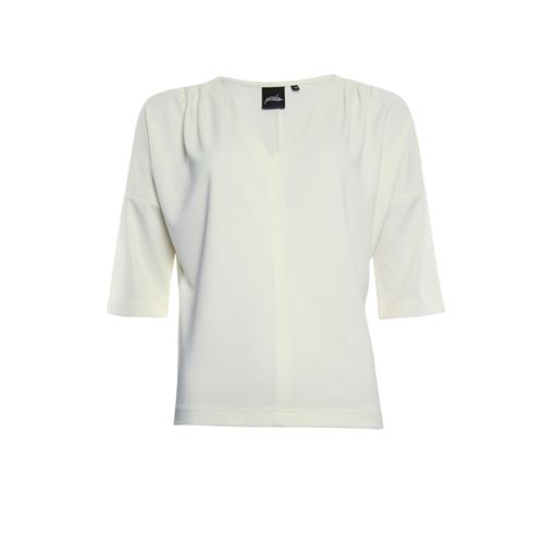 Poools dameskleding t-shirts & tops - t-shirt modal. mix 36,42,46 (ecru)