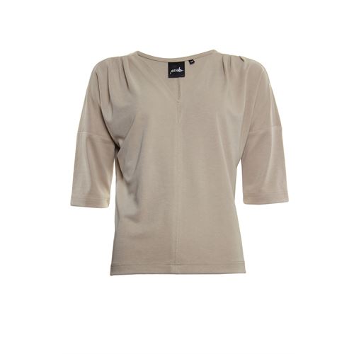 Poools dameskleding t-shirts & tops - t-shirt modal. beschikbaar in maat 36,38,40,42,44,46 (ecru)