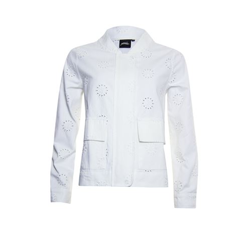 Poools ladieswear coats & jackets - jacket broderie. available in size 36,38,40,42,44,46 (off-white)