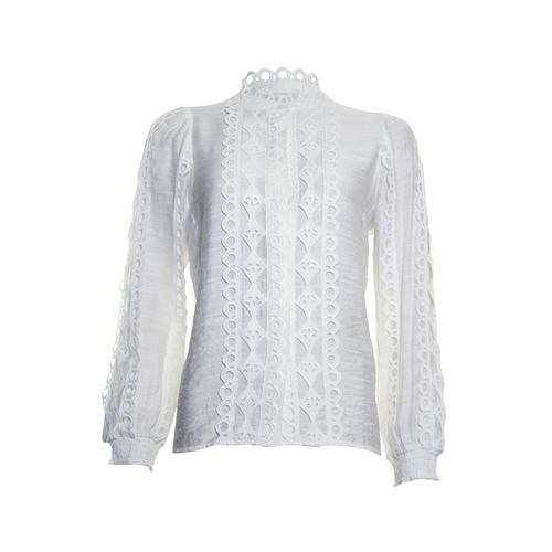 Poools ladieswear blouses & tunics - blouse open tape. available in size 36,38,40,42,44,46 (off-white)