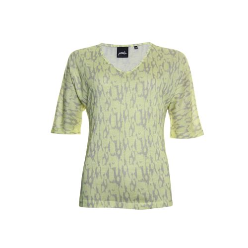 Poools dameskleding t-shirts & tops - t-shirt print. mix 36,38,40,42,44,46 (multicolor)