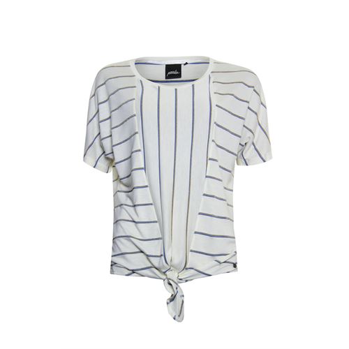 Poools dameskleding t-shirts & tops - t-shirt stripe. beschikbaar in maat 36,38,40,42,44,46 (blauw)