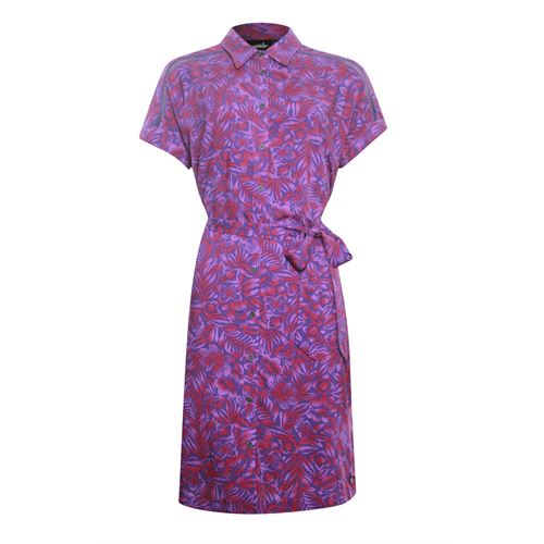 Poools dameskleding jurken - dress print. beschikbaar in maat 38,40,42,44,46 (multicolor)