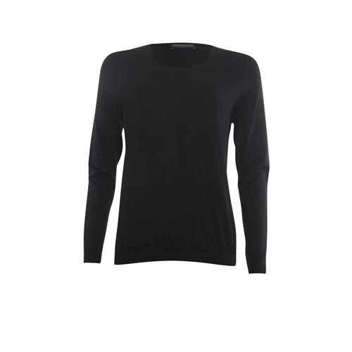 Roberto Sarto ladieswear t-shirts & tops - blouson t-shirt o-neck. available in size 38,40,46,48 (black)
