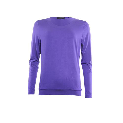 Roberto Sarto ladieswear t-shirts & tops - blouson t-shirt o-neck. available in size 40,42,44,46,48 (purple)
