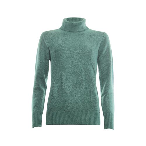 Roberto Sarto ladieswear pullovers & vests - pullover rollcollar. available in size 46 (green)