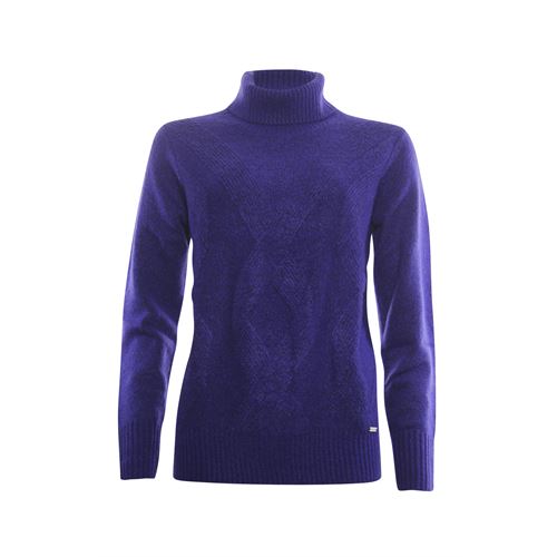 Roberto Sarto ladieswear pullovers & vests - pullover rollcollar. available in size 44,46 (blue)