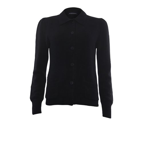 Roberto Sarto dameskleding truien & vesten - polo vest. beschikbaar in maat 38,42,44,46 (zwart)