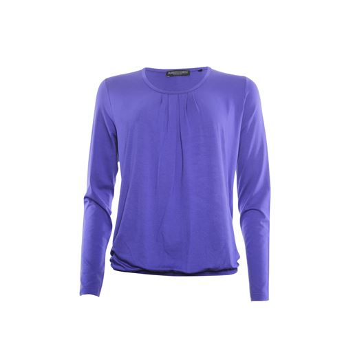Roberto Sarto dameskleding t-shirts & tops - blouson t-shirt ronde hals. beschikbaar in maat 38,40 (blauw)
