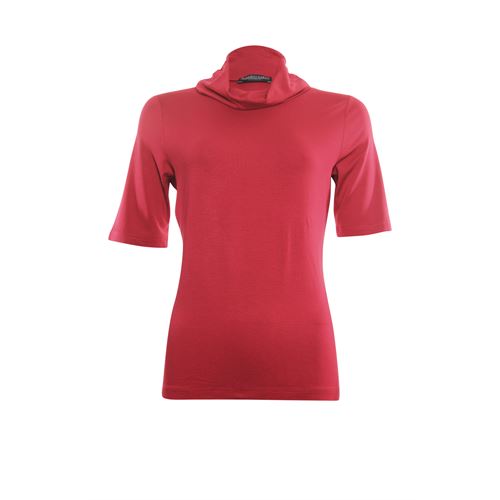 Roberto Sarto ladieswear t-shirts & tops - t-shirt rollcollar. available in size 40,44,46 (red)