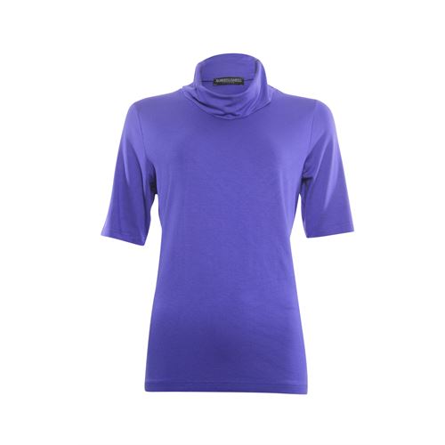 Roberto Sarto ladieswear t-shirts & tops - t-shirt rollcollar. available in size 38,44,46 (blue)