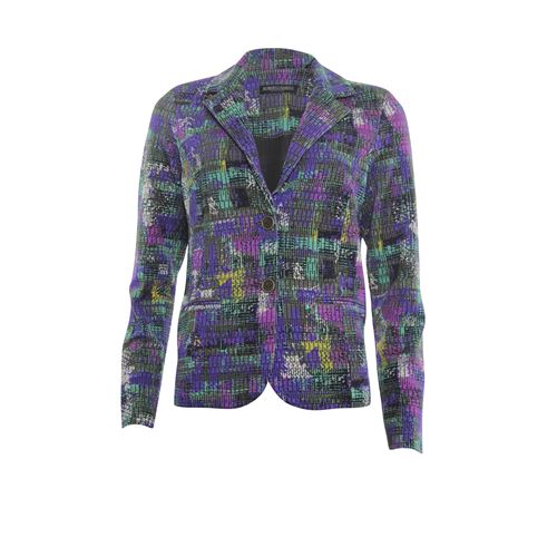 Roberto Sarto dameskleding jassen & blazers - blazer jasje met print. beschikbaar in maat 40,42,44,46,48 (multicolor)