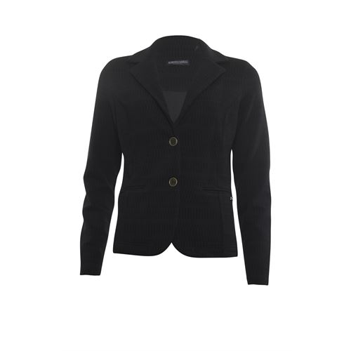 Roberto Sarto dameskleding jassen & blazers - blazer jasje met print. beschikbaar in maat 38,40,42,44,48 (zwart)