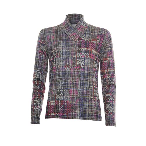 Roberto Sarto ladieswear pullovers & vests - pullover v-neck. available in size 44,48 (multicolor)