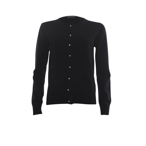 Roberto Sarto ladieswear pullovers & vests - cardigan o-neck. available in size 38 (black)