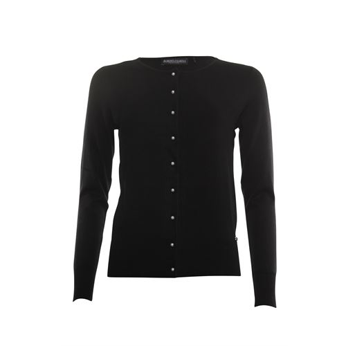 Roberto Sarto dameskleding truien & vesten - vest ronde hals. beschikbaar in maat 38,40,42,44,46,48 (zwart)